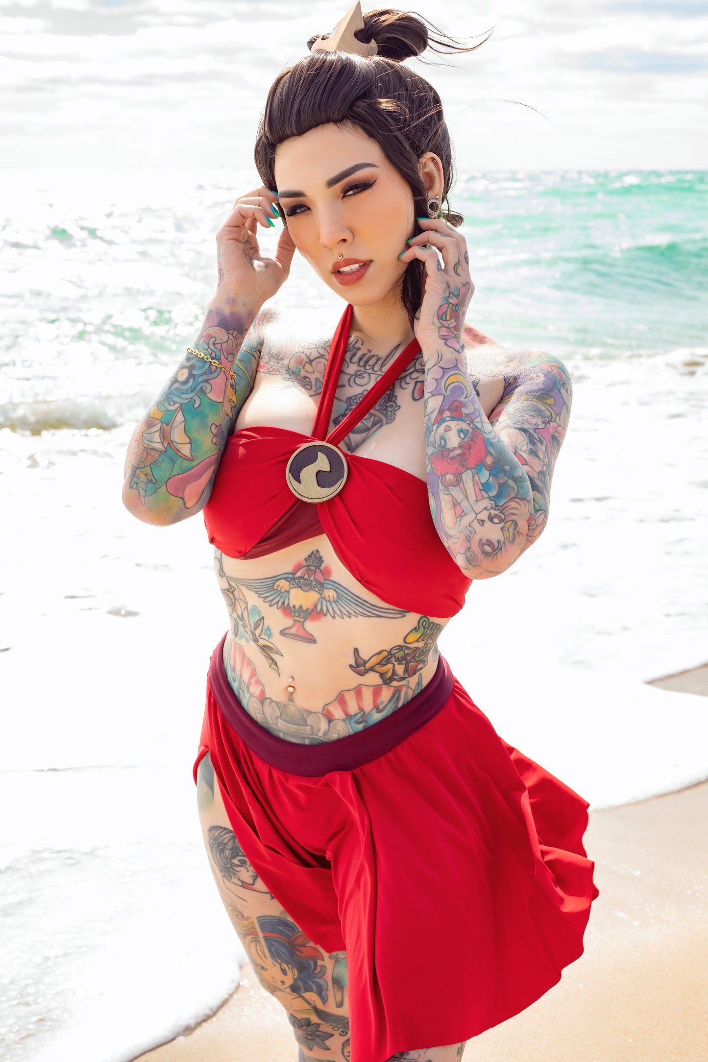 Azula Beach Cosplay Print