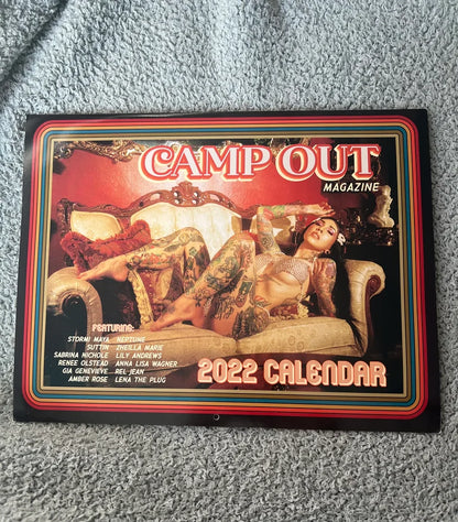 Campout 2022 Calendar